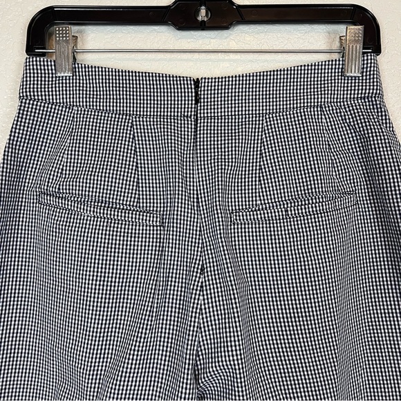 Tularosa Black White Gingham Wide Leg Colette Crop Pants size Medium - Picture 5 of 9